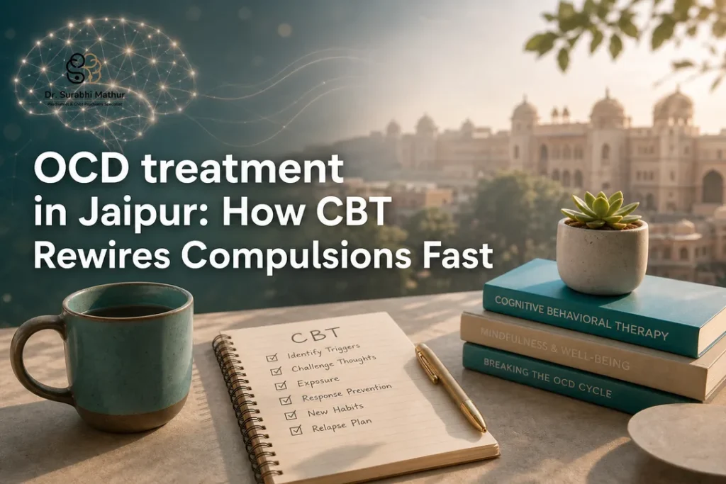 OCD treatment in Jaipur: How CBT Rewires Compulsions Fast